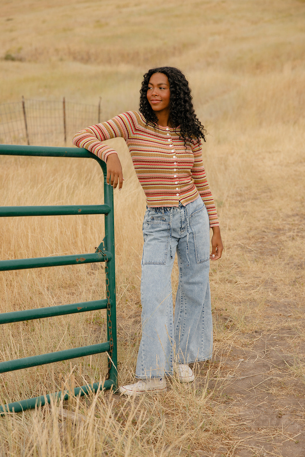 Trail Mix Stripe Cardigan
