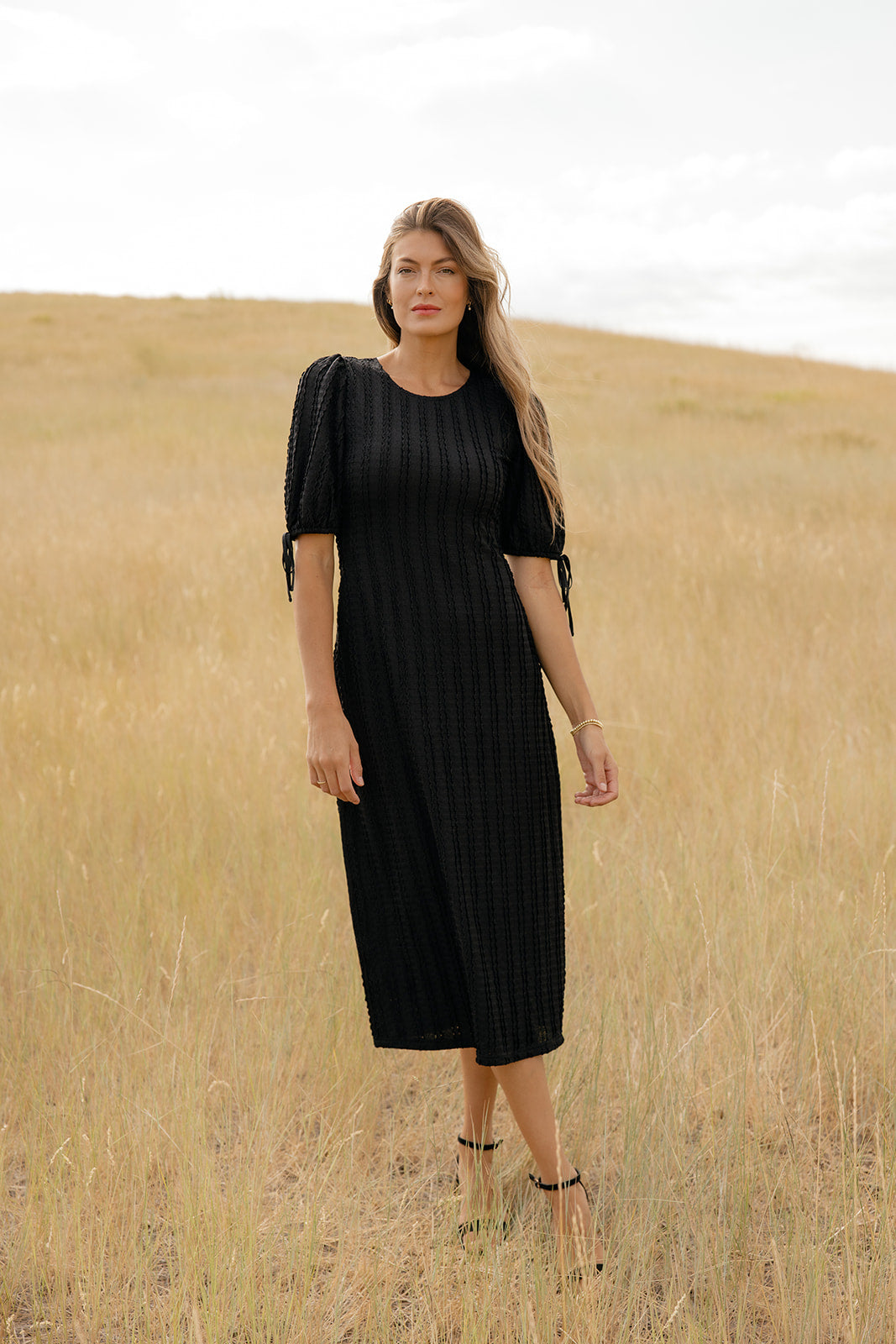 Marceline Textured Dress