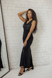V Neck Gala Dress | ROOLEE