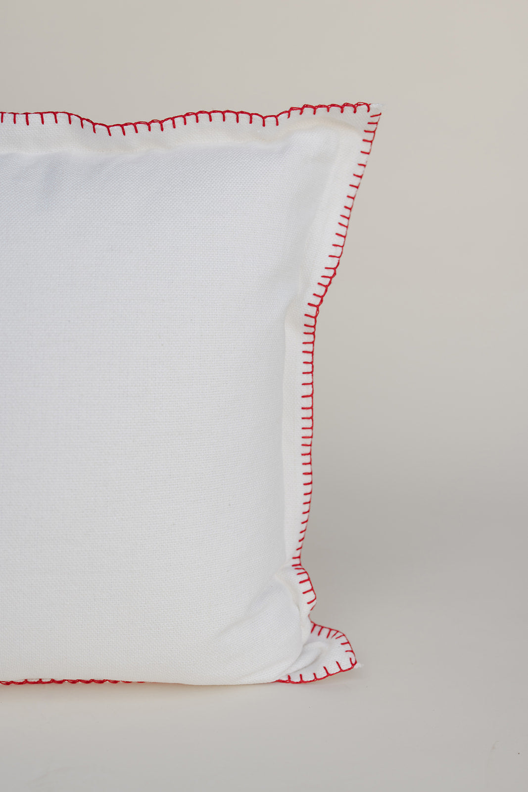 Whip Stitched Square Pillow