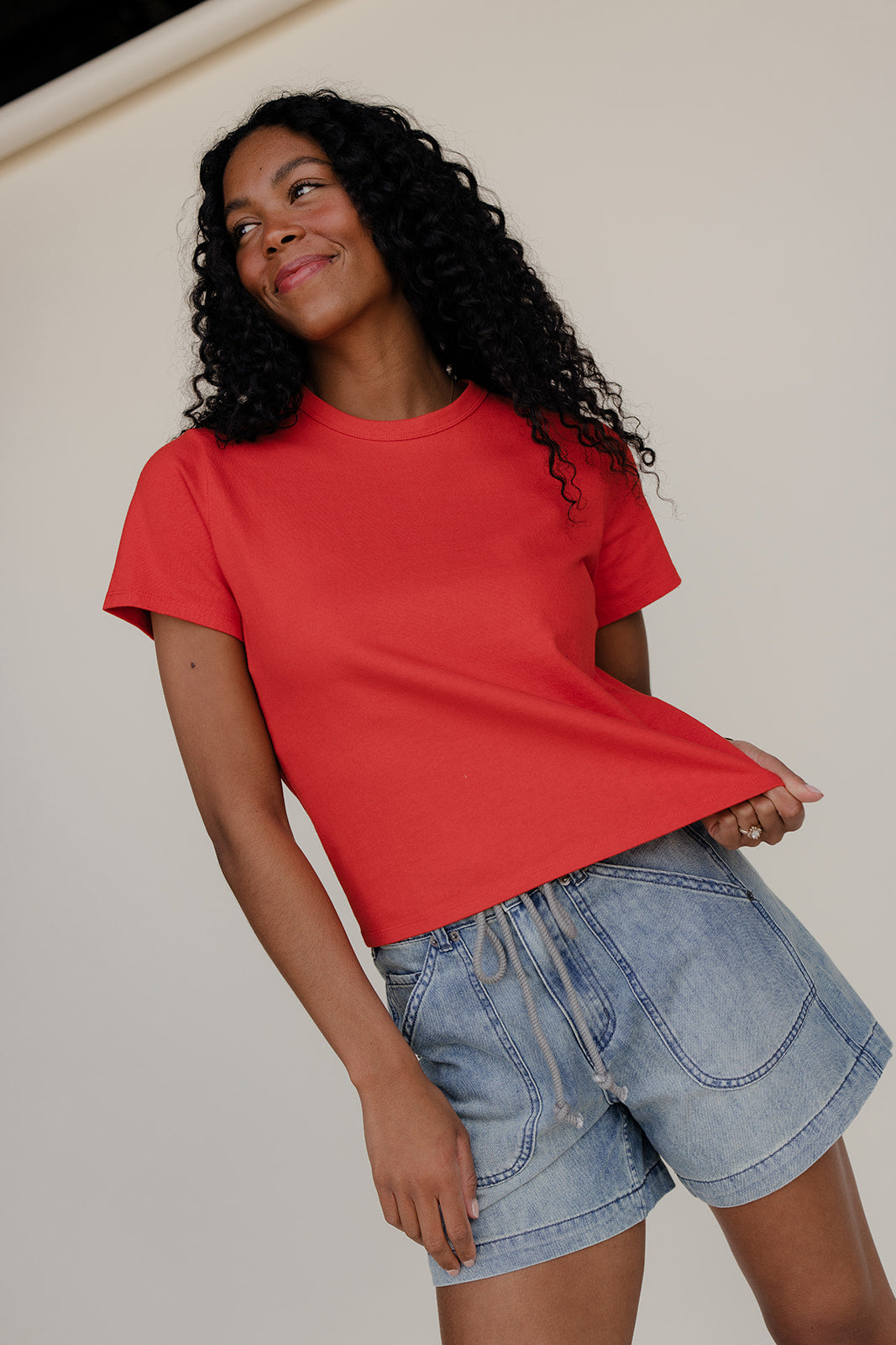 Sunset Basic Tee