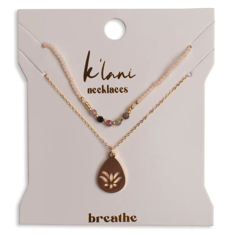 Breathe Necklace Set - New