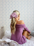 JUMBO SLEEP SILK/SATIN SCRUNCHIES