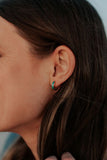 AZ Turquoise Hoops