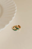 AZ Turquoise Hoops