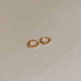 Grace Pearl Hoops