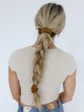 OVERSIZED SLICK-BACK PONYTAILS (PACK OF 3)