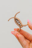 Skinny Ponytail Claw Clip