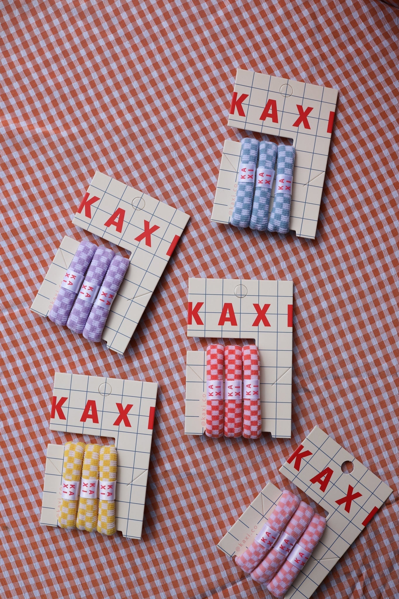 CHECKERED KAXI HIGH INTENSI'TIES' (PACK OF 3)