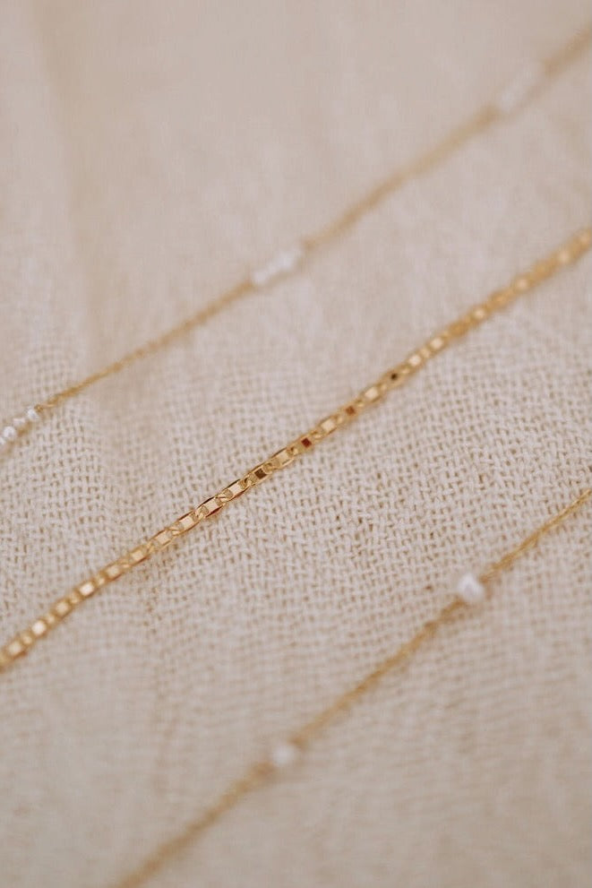 Hannah Gold Filled Mariner Necklace