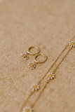 Carolina Daisy Hoops