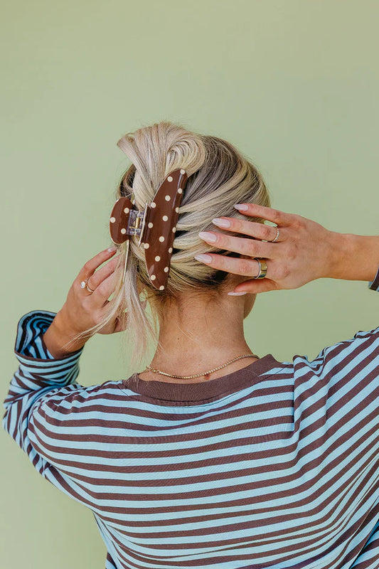 KAXI Polka Dot Oversized Claw