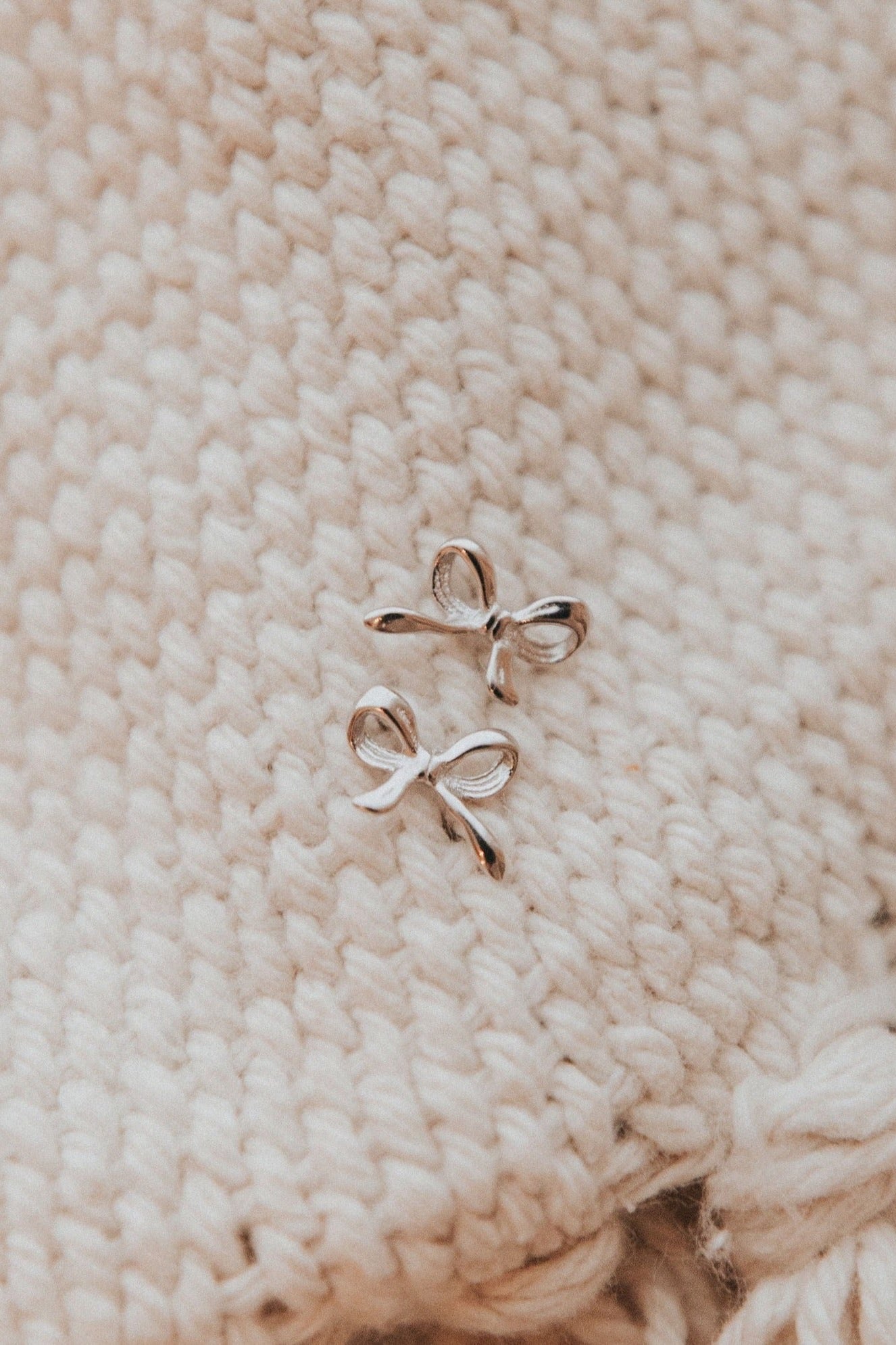 Ella Bow Studs