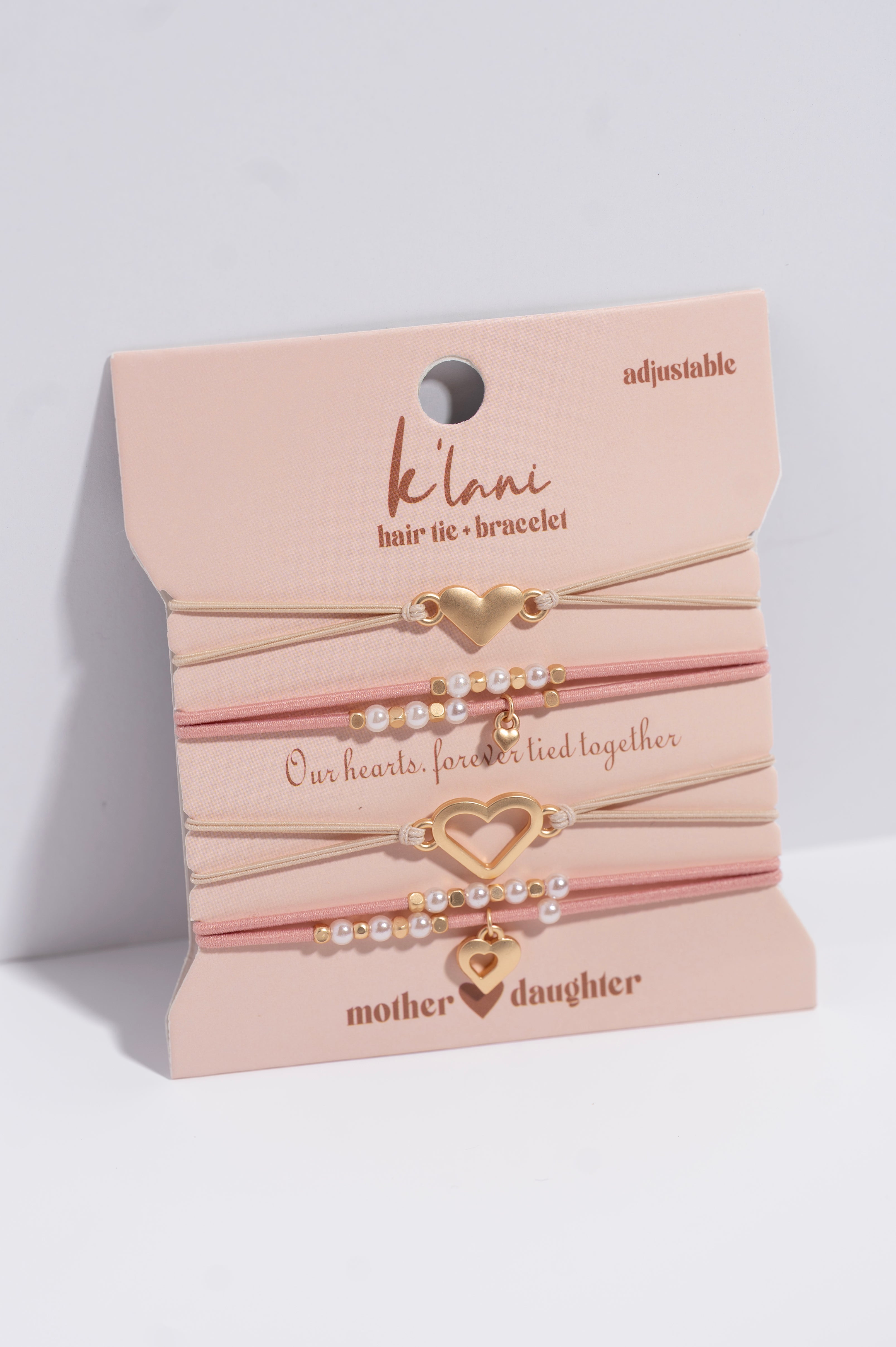 Mother / Daughter - Hair Tie Bracelets