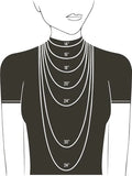 Large Pearl + Gold Necklace