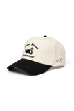 Vintage Swan | Black & Natural Hat