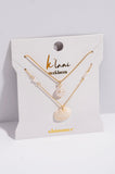 Shimmer Necklace Set - New