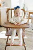 Cream Berry Classic Muslin Bib