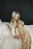Cream Ribbed Bamboo Cozy Set