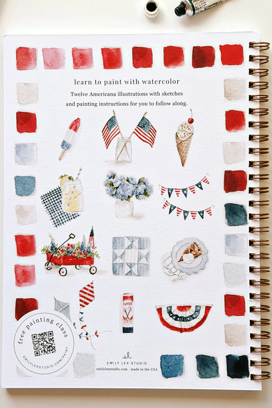 Americana Watercolor Workbook