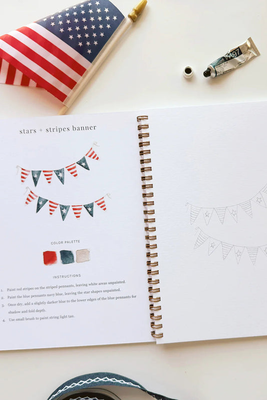 Americana Watercolor Workbook