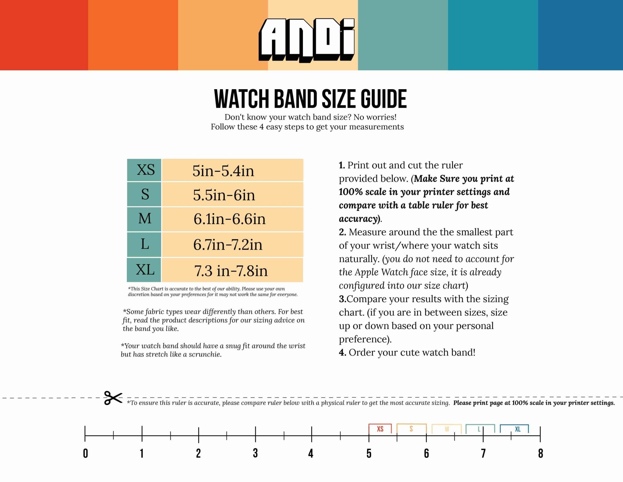 Black Athletic Scrunchie Band Compatible with Apple Watch