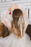 Dainty Ribbon Ponytail