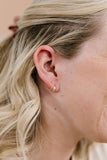 Gold Double Hoop Dupes