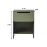 Domm Modern 1-Drawer Nightstand
