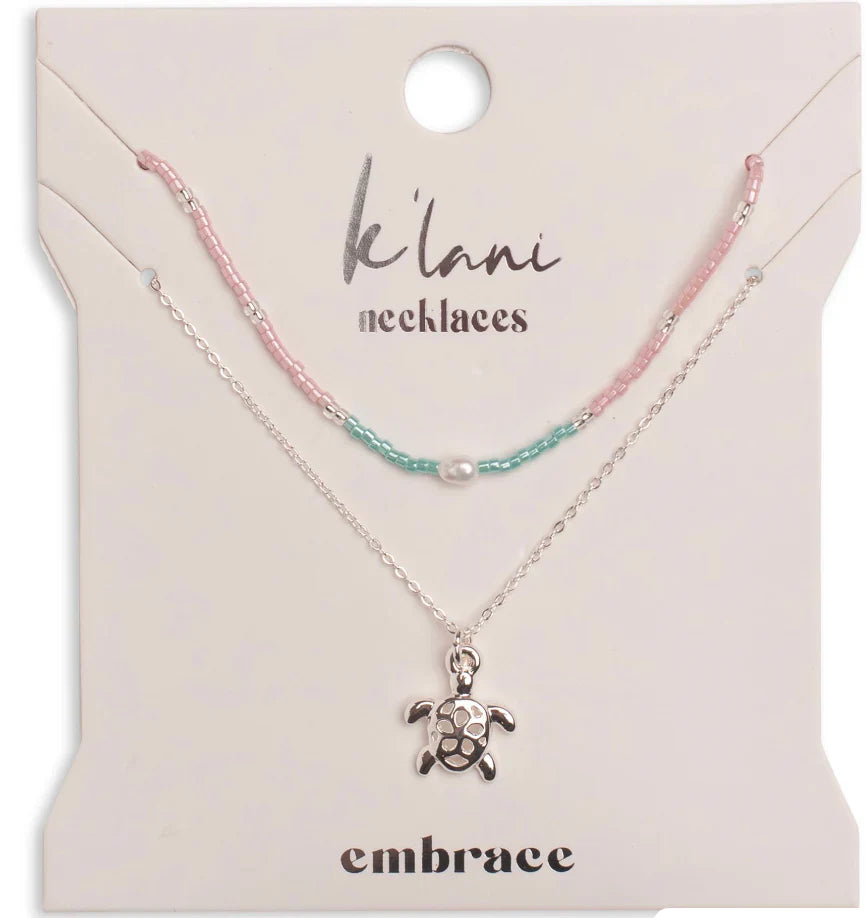 Embrace Necklace Set- New