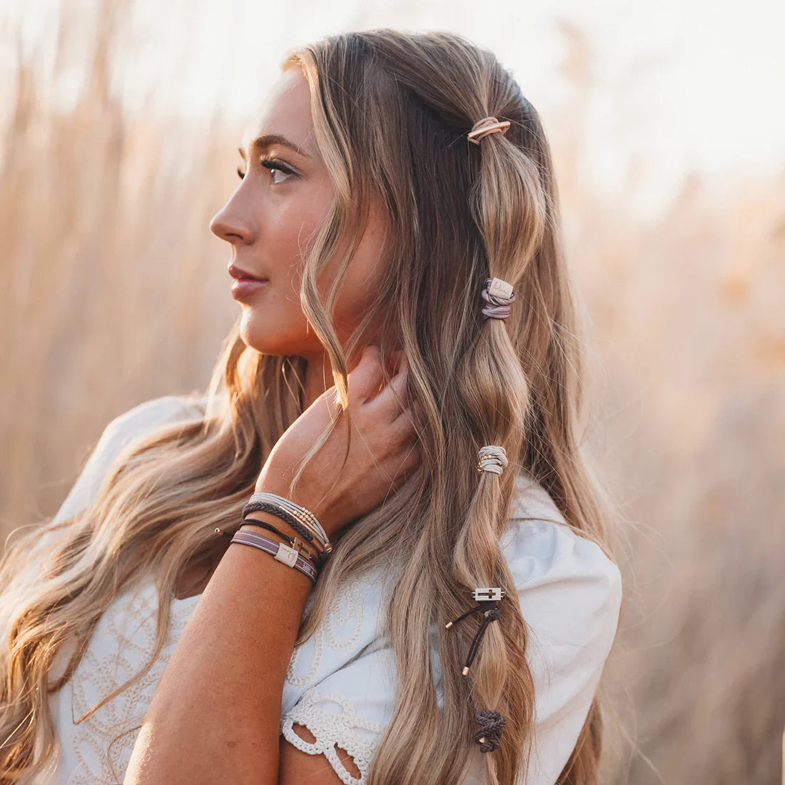 Faith - Hair Tie Bracelet