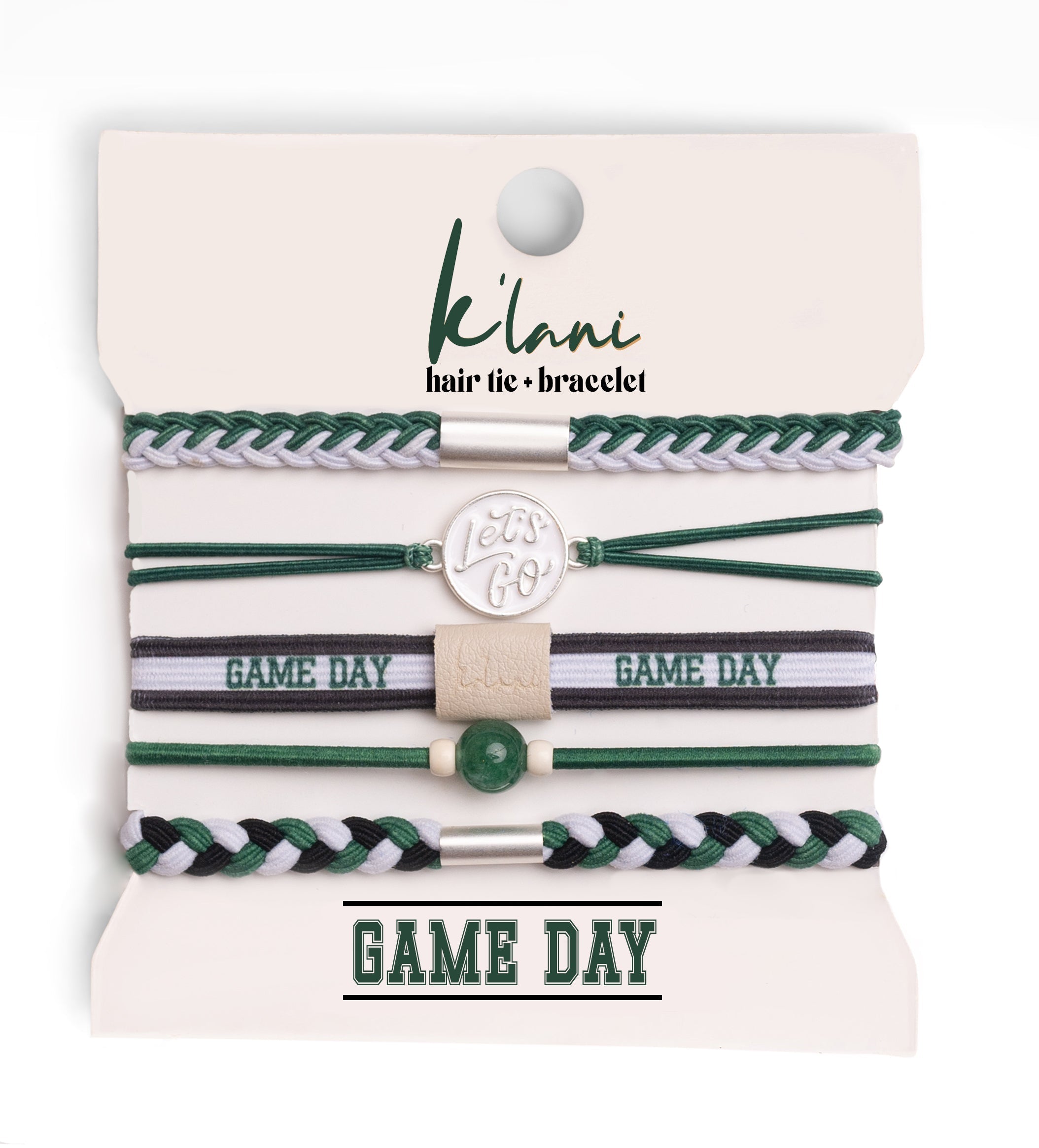 Game Day Green / White / Black