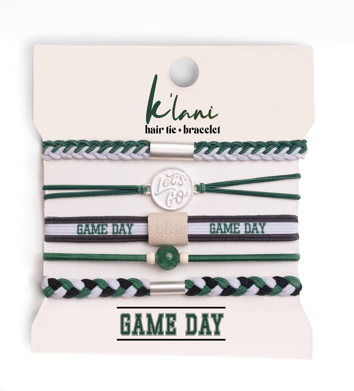 Game Day Green / White / Black