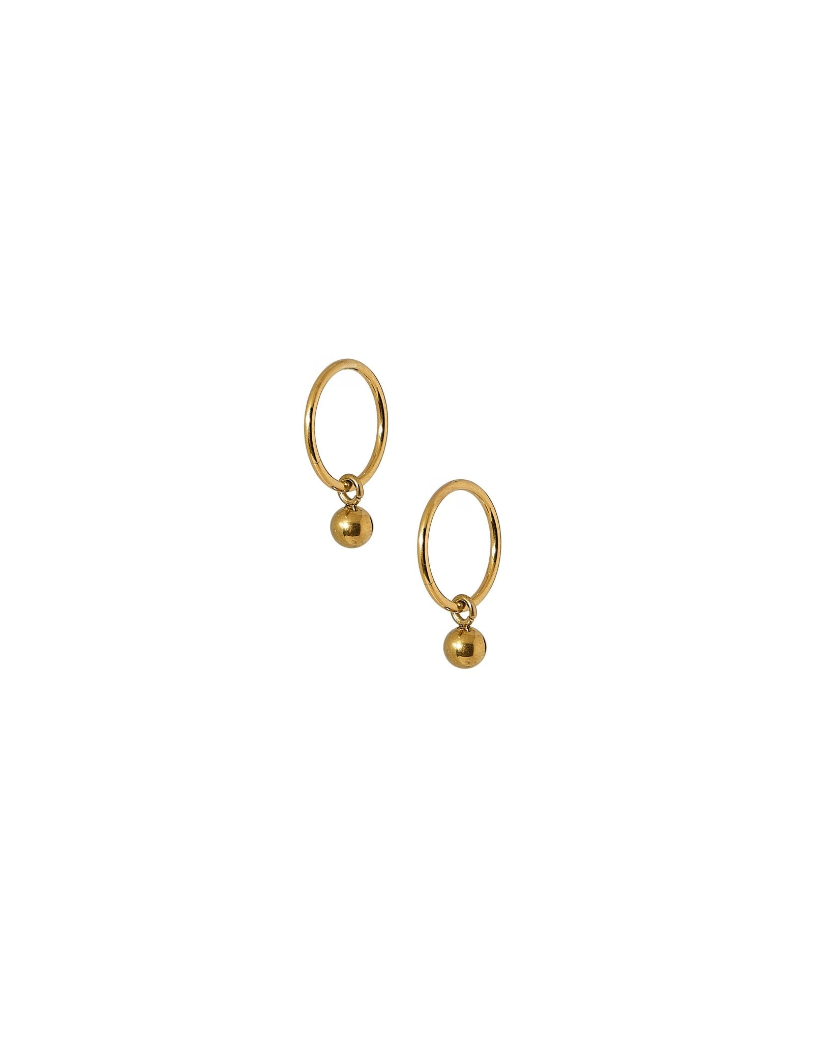 Huggie Charm Earrings - Nola 10mm