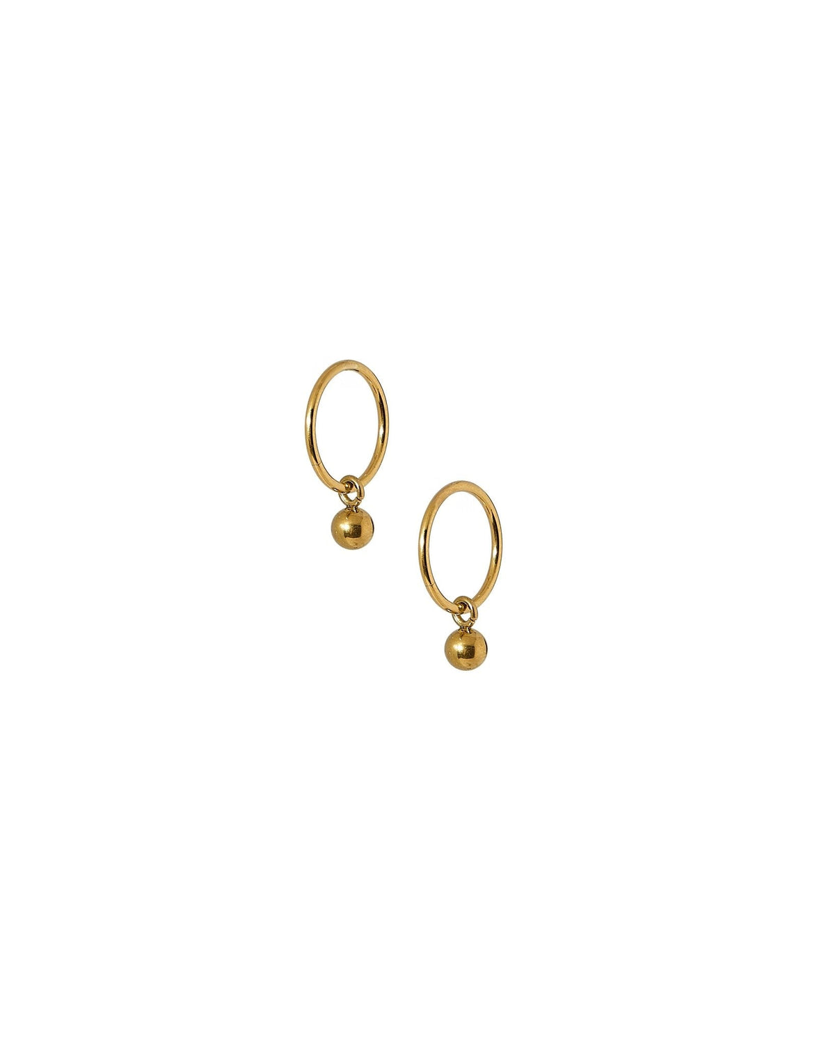 Huggie Charm Earrings - Nola 10mm