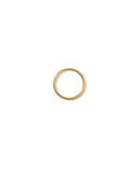 Huggie Infinity Hoop Earrings - Ava Gold 12mm