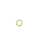 Huggie Infinity Hoop Earrings - Ava Gold 8mm