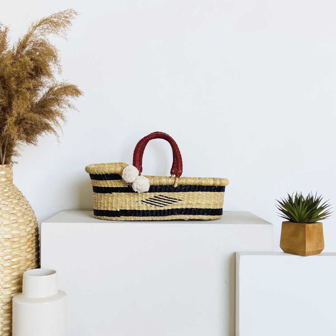 Meadow<br>Mini Moses Basket<br>discontinued design