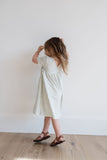 Crosstop Dress in Juniper Gingham