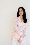 Women's Button Down Set in Hopscotch