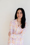 Women's Button Down Set in Hopscotch