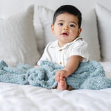 RIBBED BAMBONI® RECEIVING BLANKETS