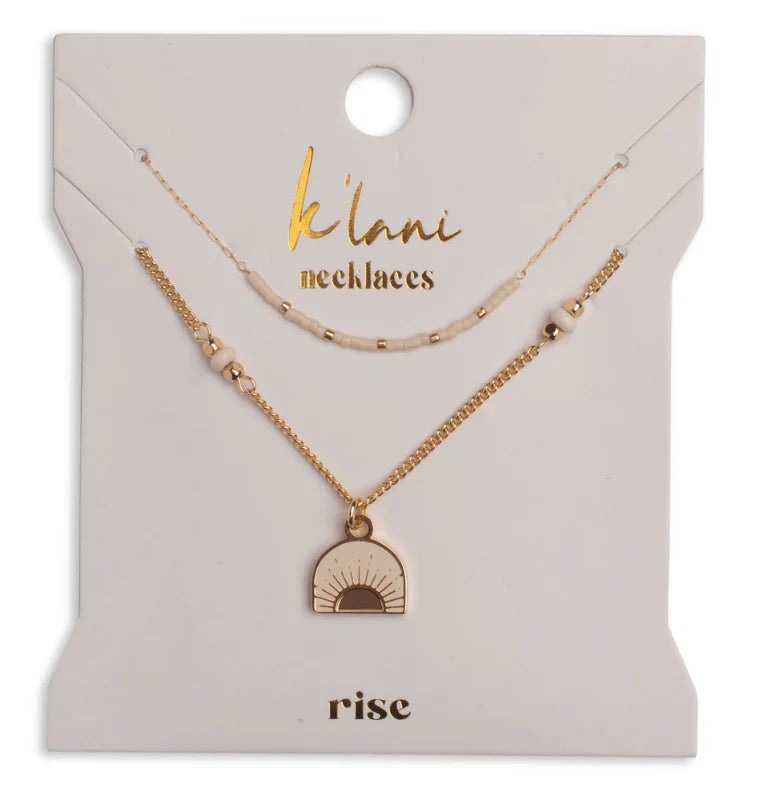 Rise Necklace Set- New