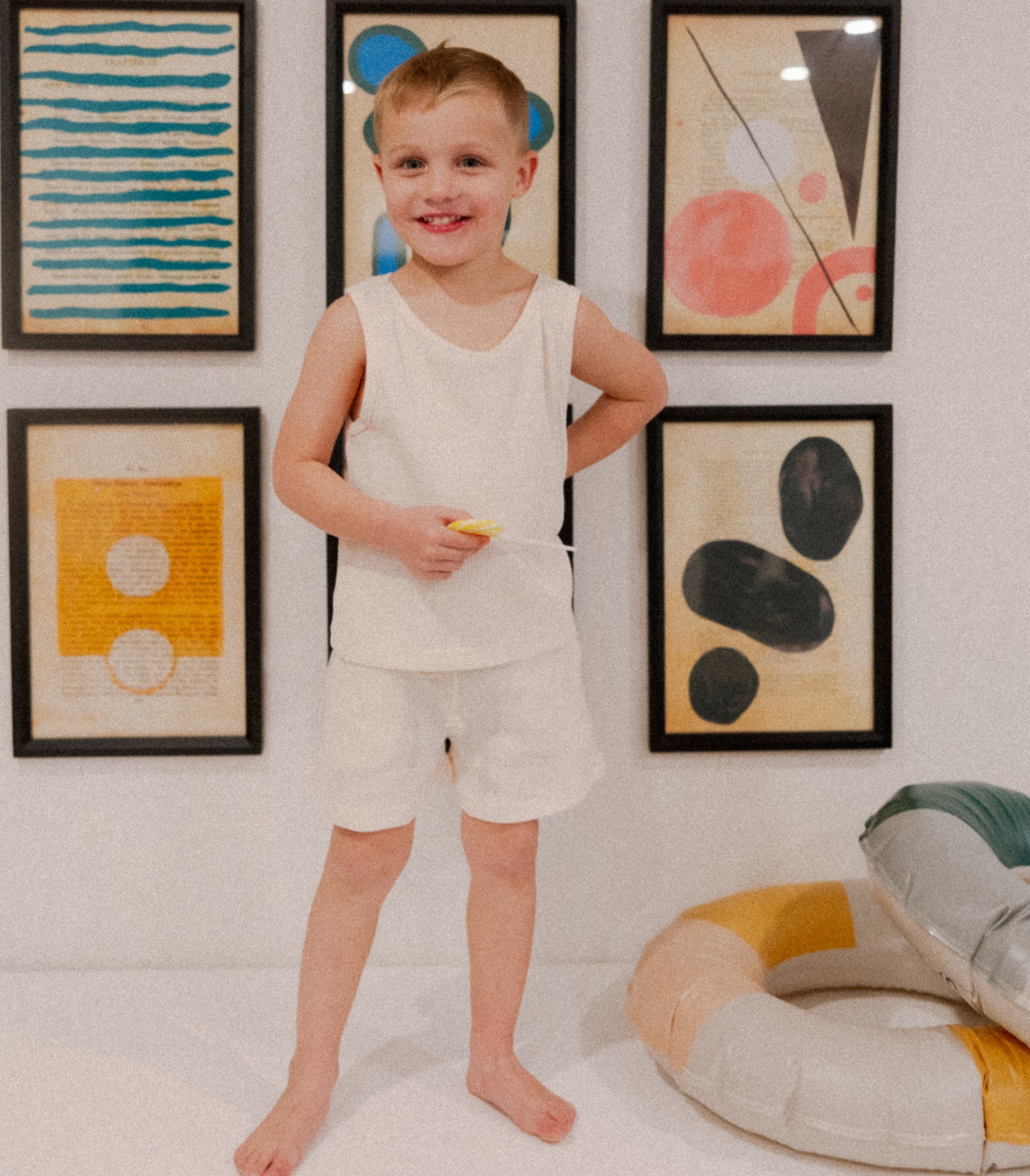 Madden Tank Set in Cream