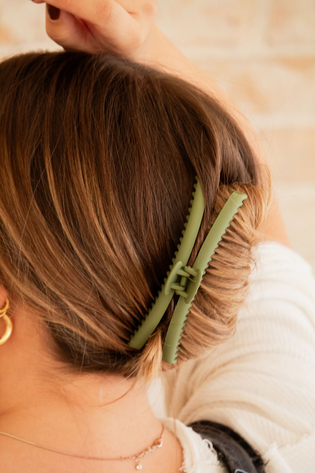 Single French Twist Claw Clip - Thick Hair