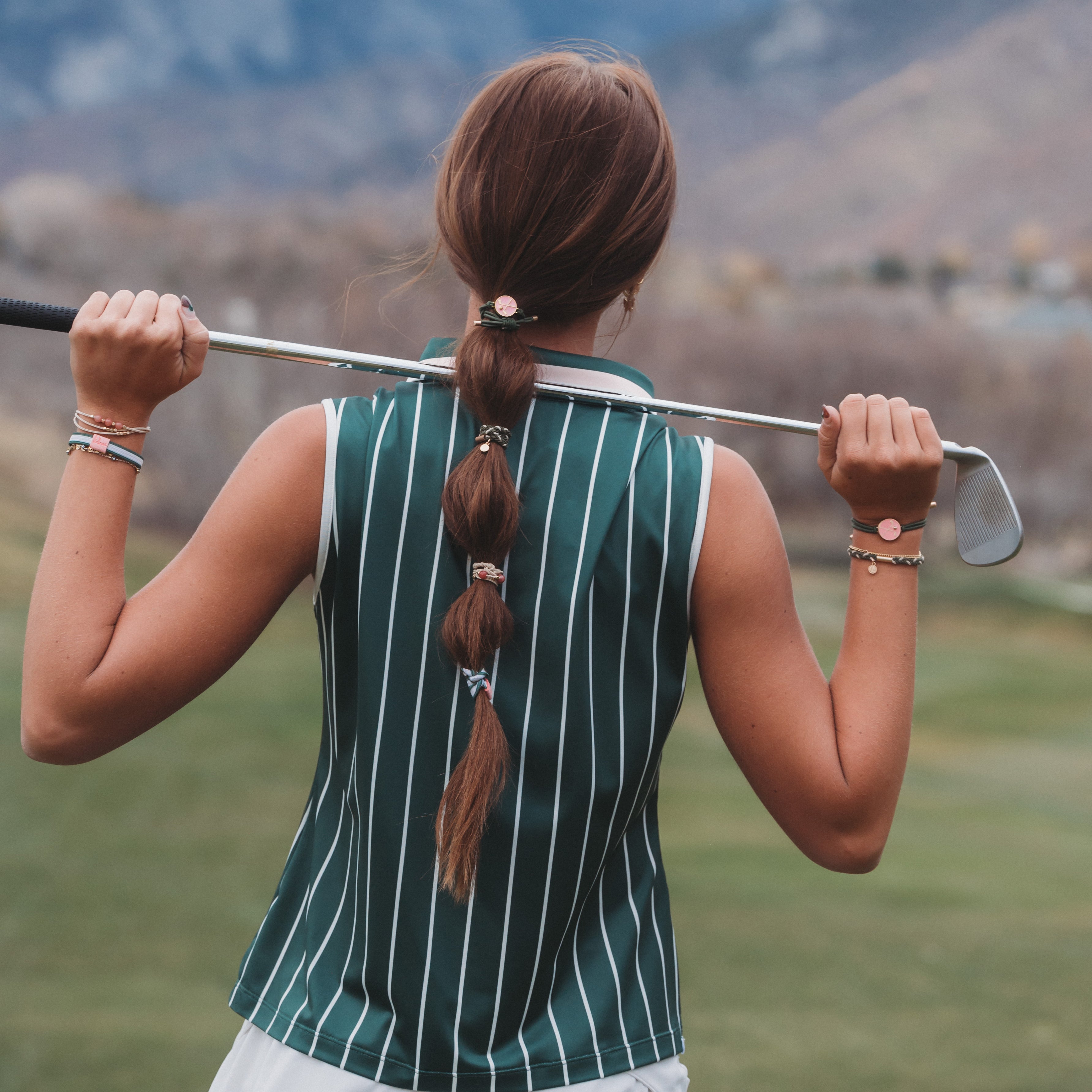 Tee Time Hair Tie Bracelets