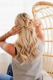 Thin Hair French Twist Claw Clip