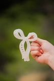 Vintage Bow Claw Clip