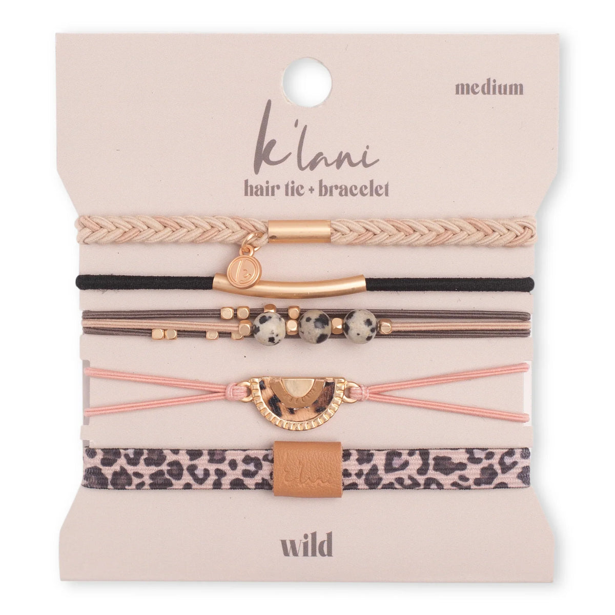 Wild- Hair Tie Bracelet