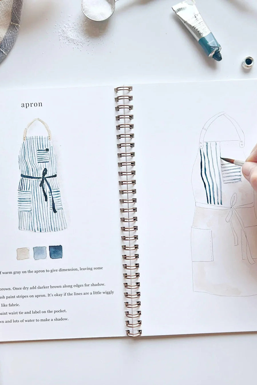 Baking Watercolor Workbook